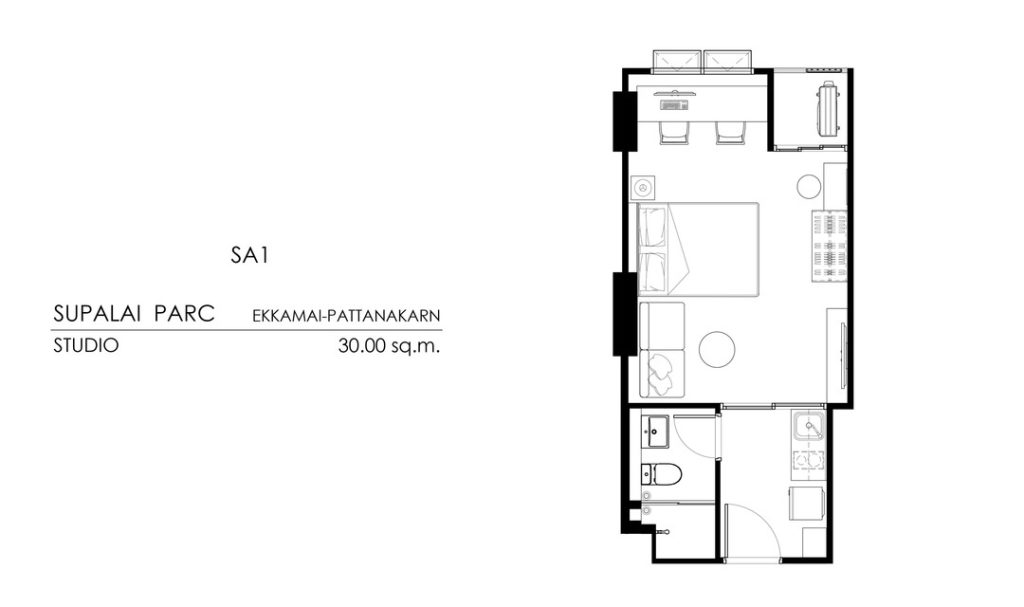 Tower A (Typical) SA1 (30 sq.m.)